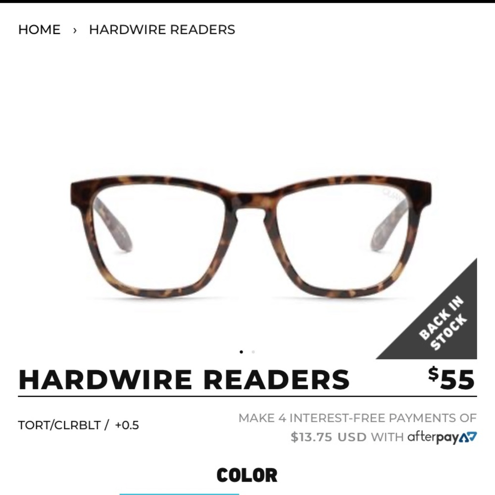 QUAY Blue Light Readers